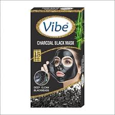 VIBE CHARCOAL BLACK MASK SACHET