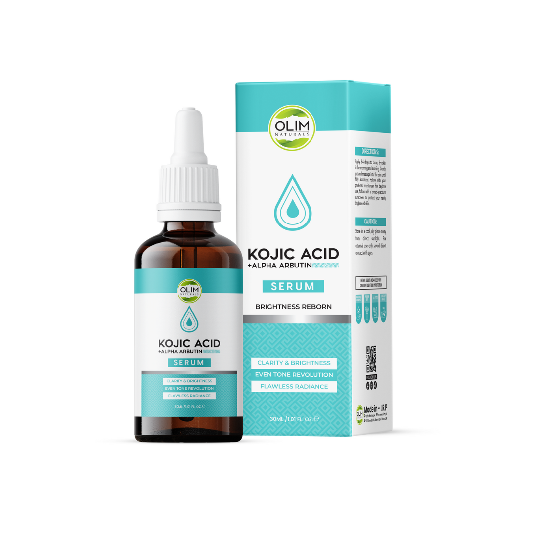 OLIM KOJIC ACID + ALPHA ARBUTIN SERUM 30ML