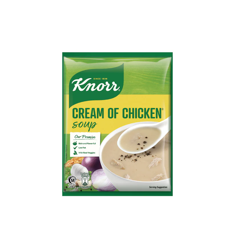 KNORR CREAM OF CHICKEN SOUP POWDER 50GM