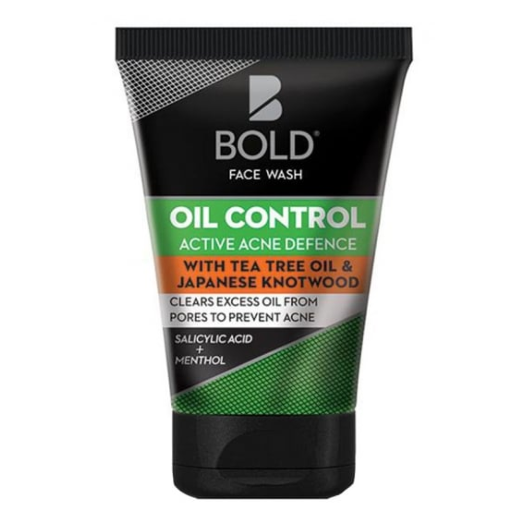 BOLD FACE WASH OIL CONTROL ACTIVE ACNE DEFENCE 100ML