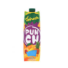 SHAKARGANJ REFRESH PUNCH JUICE 1LTR