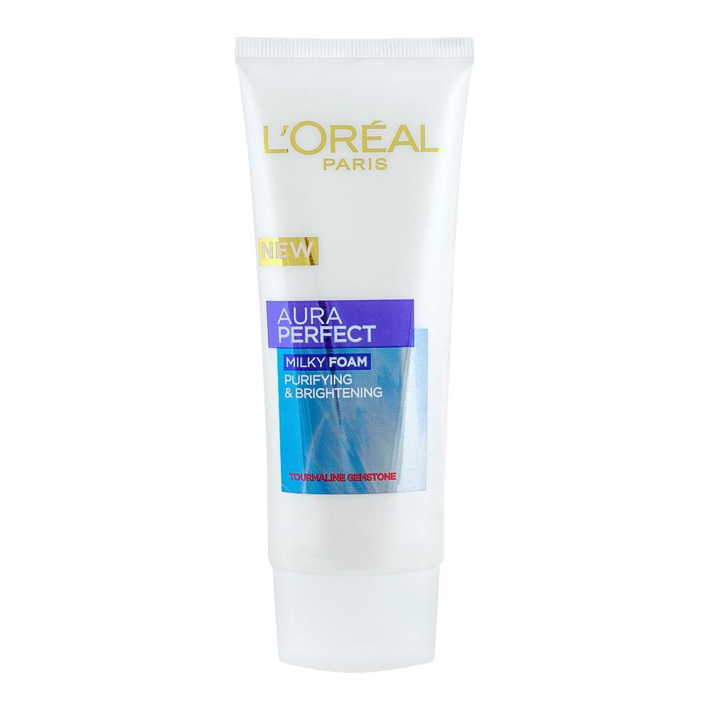 LOREAL PARIS AURA PERFECT MILKY FOAM PURIFYING & BRIGHTENING FACE WASH