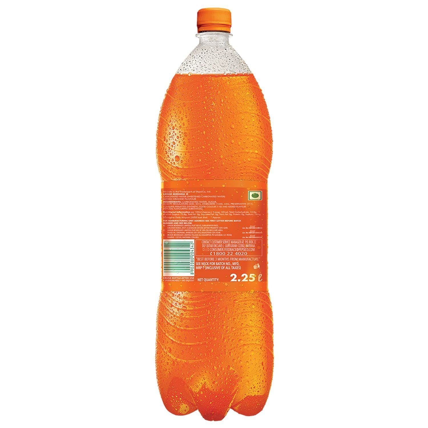 MIRINDA ORANGE 2.25LTR