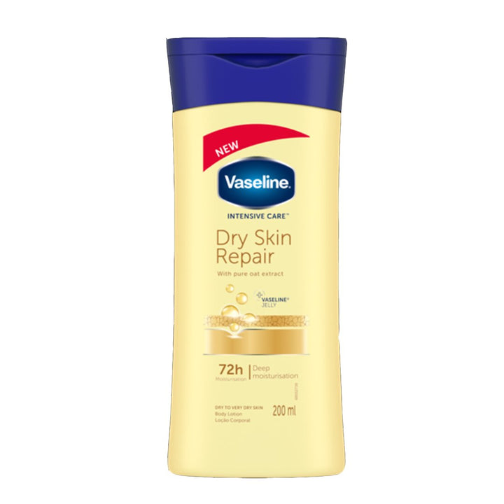 VASELINE INTENSIVE CARE DRY SKIN REPAIR BODY LOTION 200ML