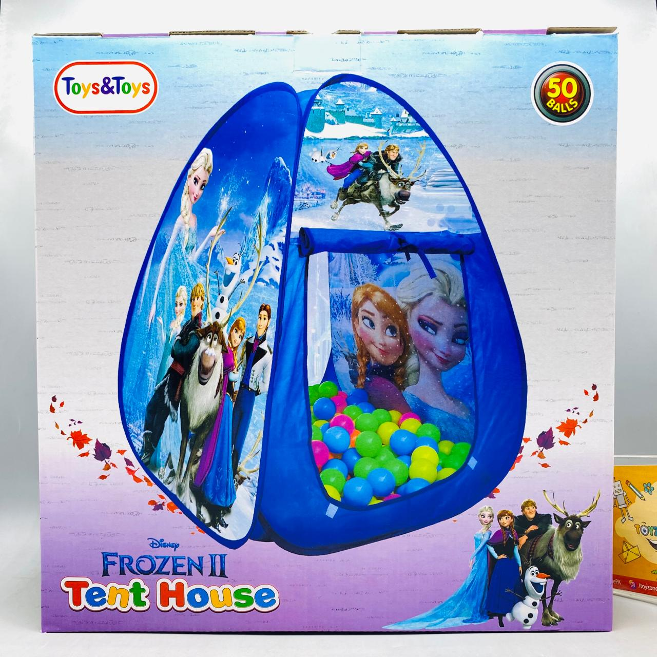 TOYS & TOYS DISNEY FROZEN 2 PLAY TENT HOUSE 50BALLS TH-01(F)