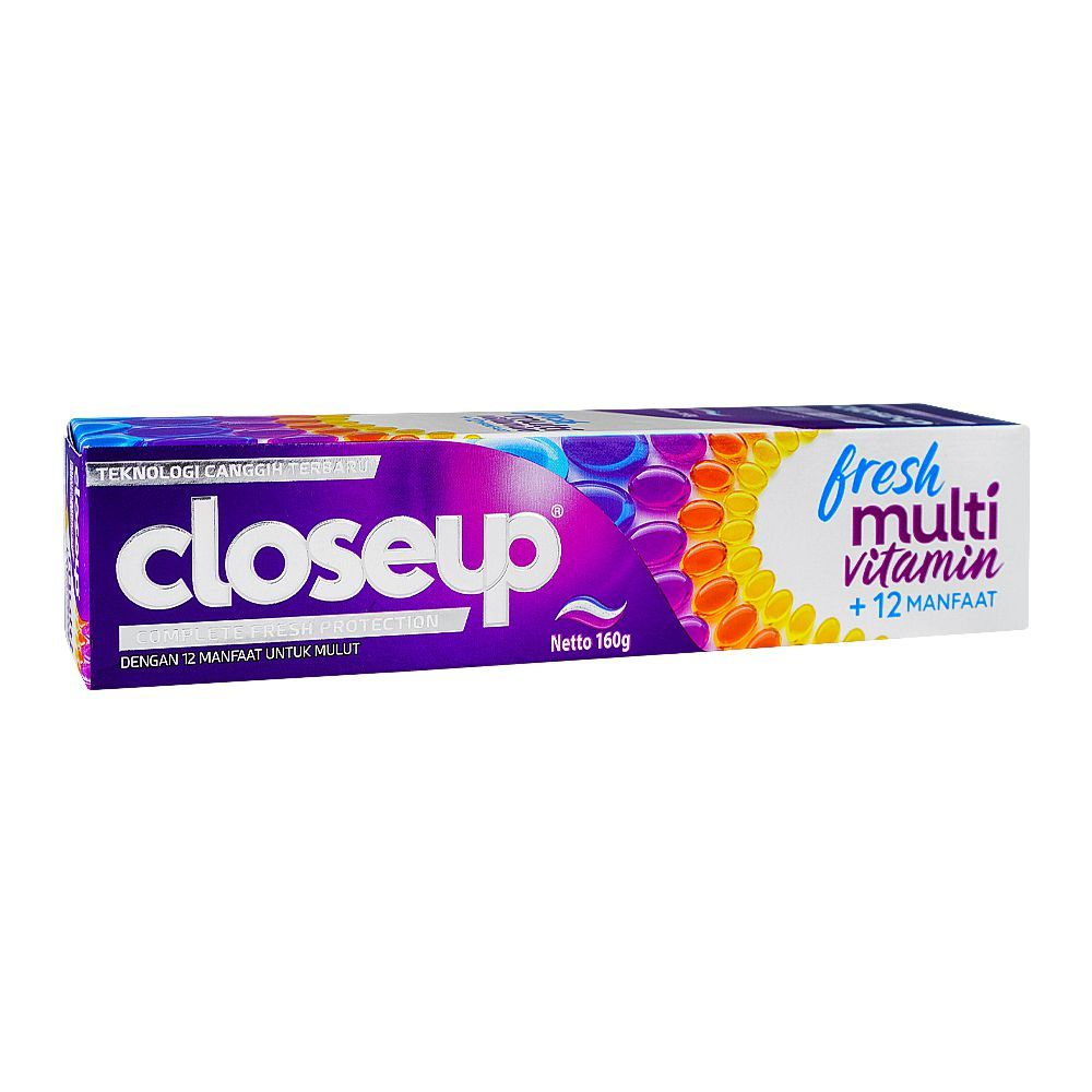 CLOSEUP TOOTHPASTE FRESH MULTI VITAMIN 160GM