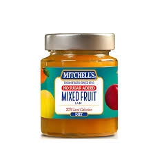 MITCHELLS MIXED FRUIT JAM DIET 300GM