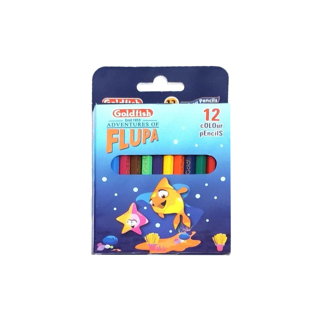 GOLDFISH FLUPA 12 COLOR PENCILS