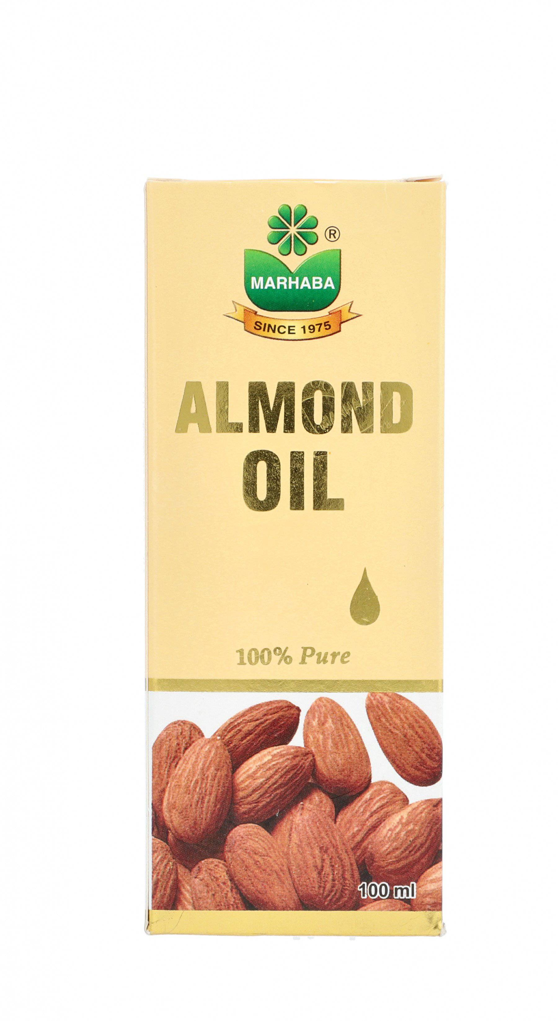 MARHABA ALMOND OIL PURE 100ML