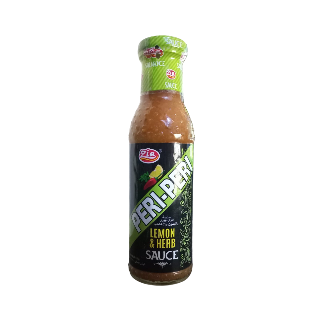 ZIA PERI PERI LEMON & HERB SAUCE 280GM