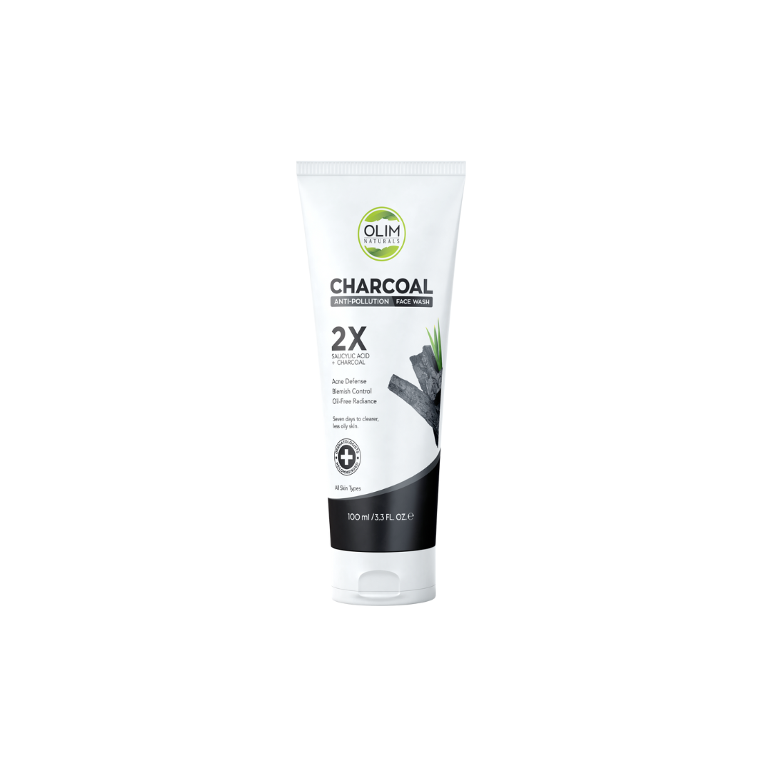 OLIM CHARCOAL ANTI-POLLUTION FACE WASH 50ML