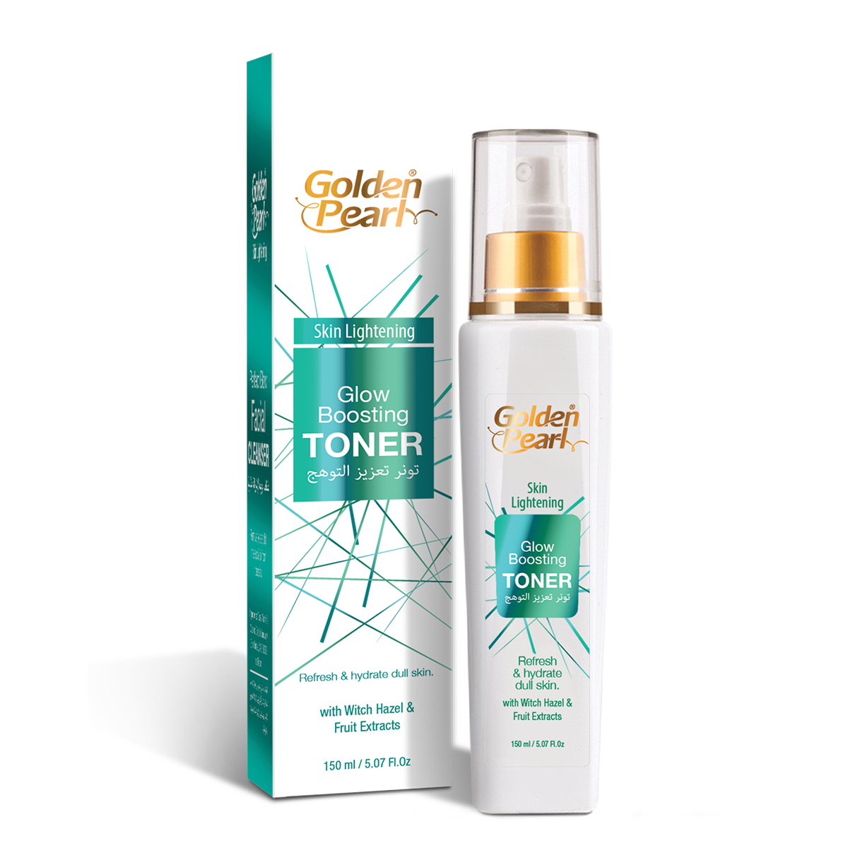 GOLDEN PEARL SKIN LIGHTENING GLOW BOOSTER TONER 150ML