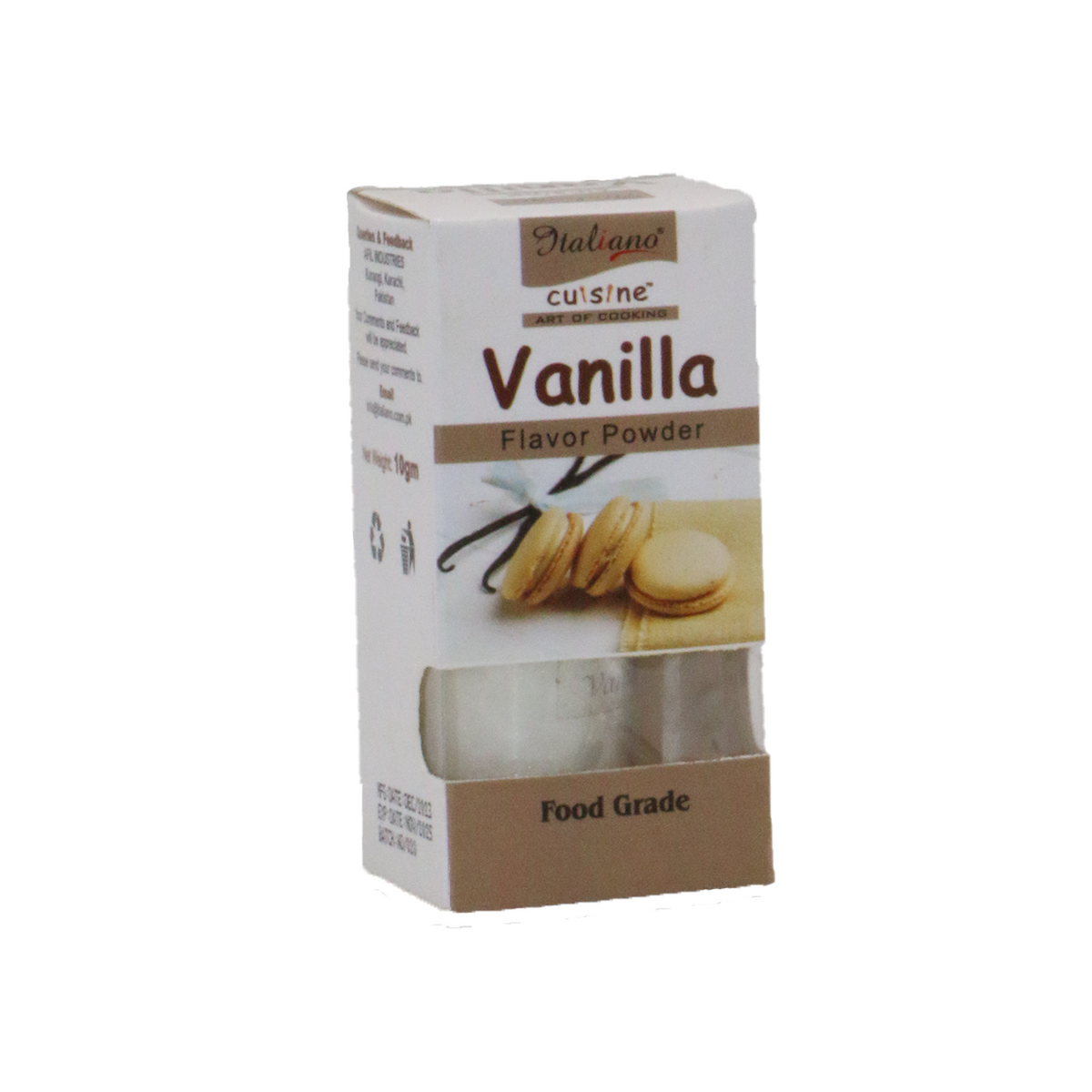 ITALIANO VANILLA FLAVOUR POWDER 10GM