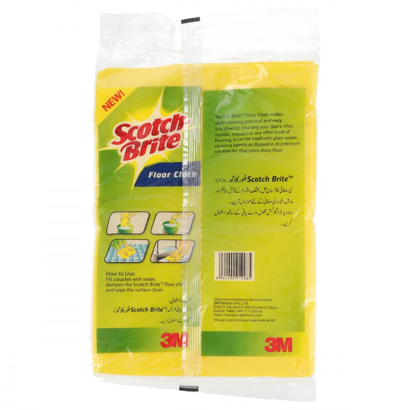 SCOTCH BRITE FLOOR CLOTH 1PC LARGE