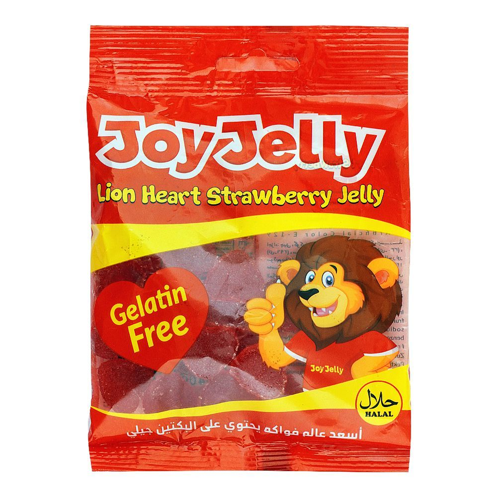 JOYJELLY LION HEART STRAWBERRY 80GM