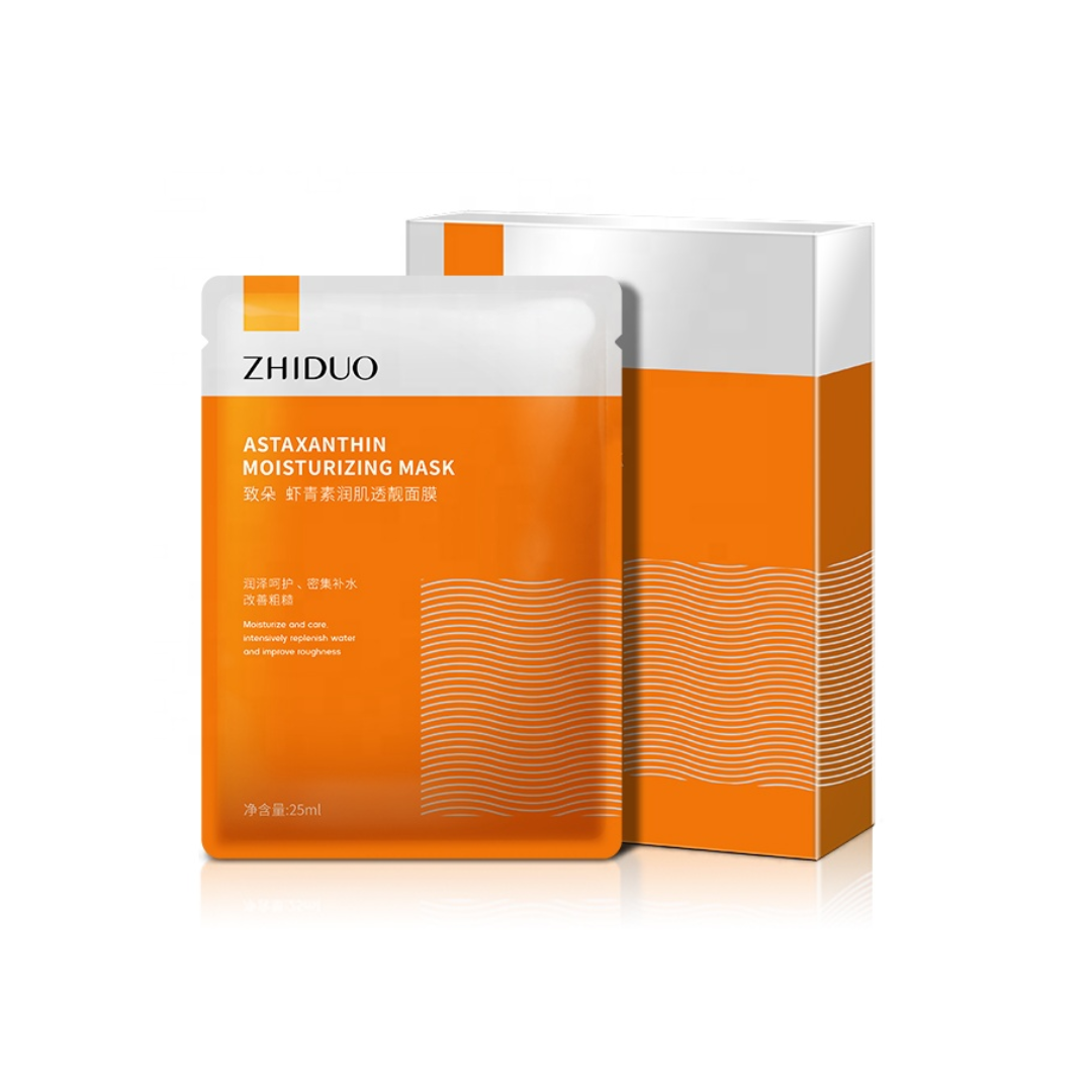 ZHIDUO ASTAXANTHIN MOISTURIZING SHEET MASK 25ML