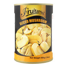 FRUITAMINS SLICED MUSHROOM 400GM