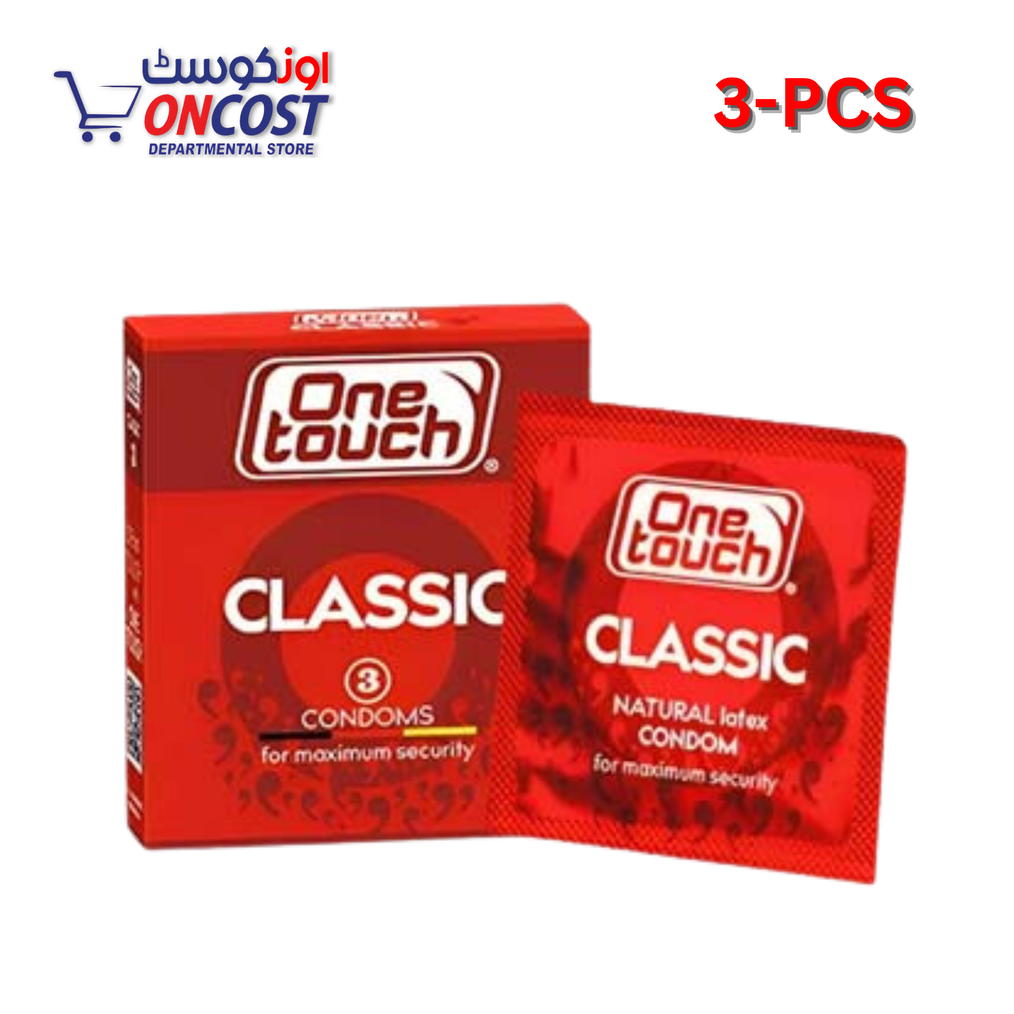 ONE TOUCH CLASSIC CONDOM 3PCS