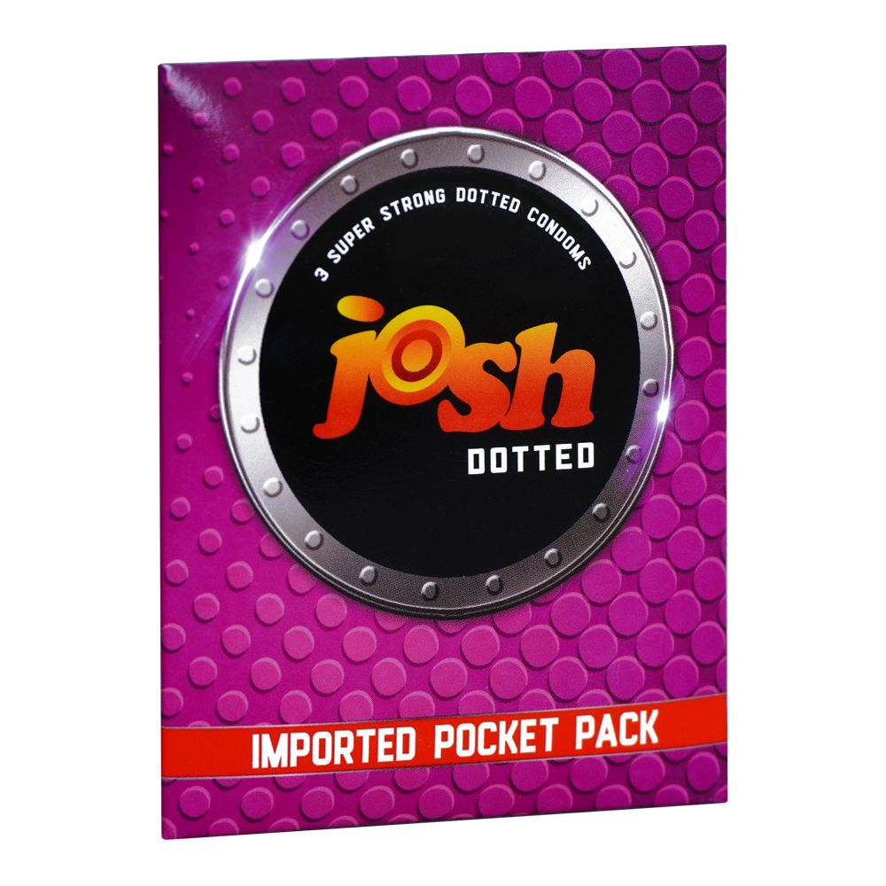 JOSH DOTTED CONDOM 3PCS