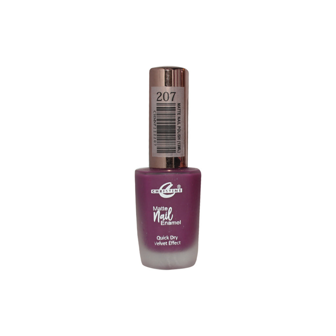 CHRISTINE MATTE NAIL PAINT 207 13ML