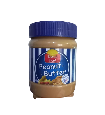 BEST DAY PEANUT BUTTER SUPER CRUNCHY 340GM