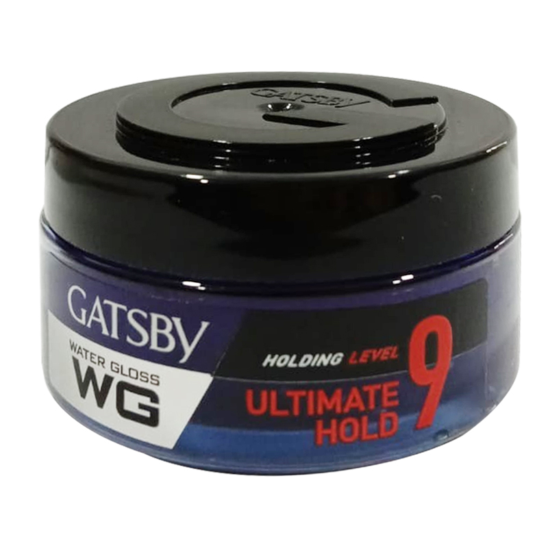 GATSBY HAIR GEL WATER GLOSS HOLDING LEVEL 9 ULTIMATE HOLD 75GM