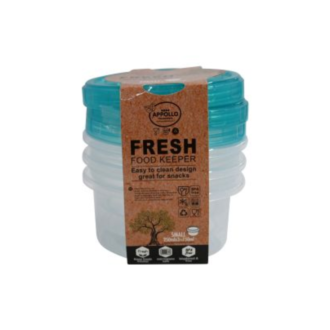 APOLLO FRESH FOOD KEEPER MEDIUM SET OF 3