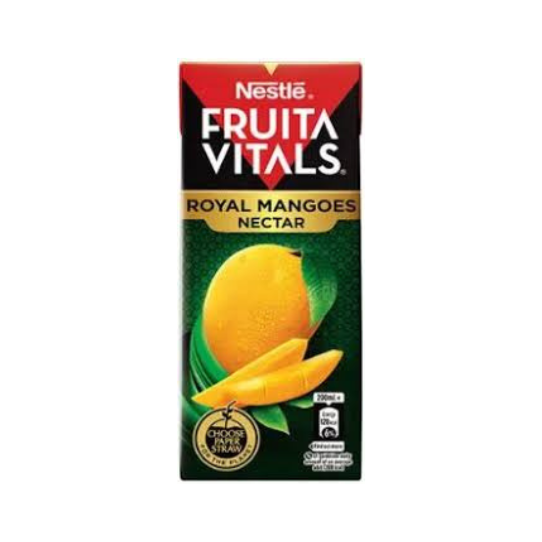 NESTLE JUICE FRUITA VITALS ROYAL MANGOES NECTAR 200ML