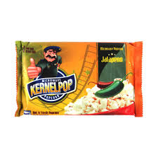 KERNELPOP MICROWAVE POPCORN JALAPENO 90GM