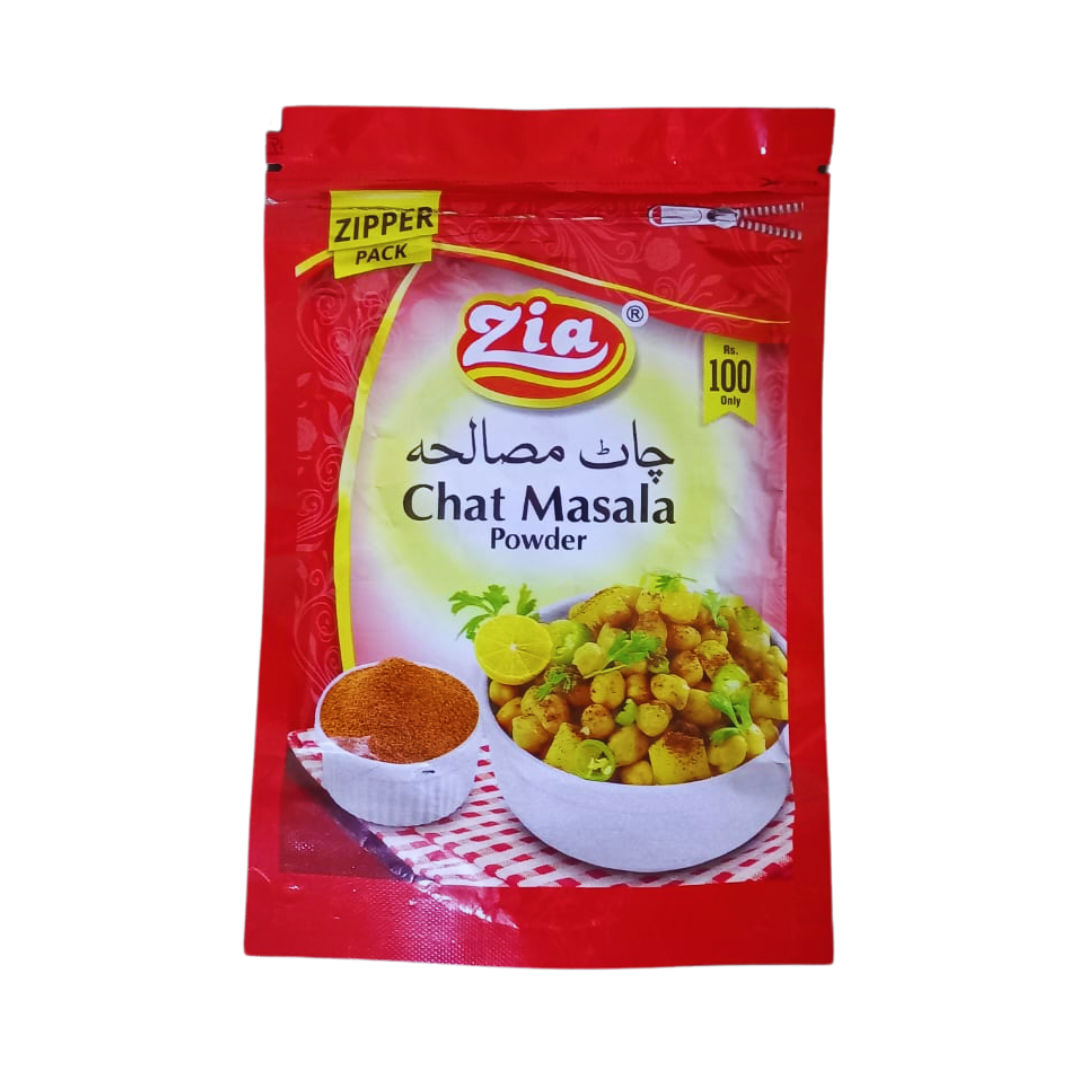 ZIA CHAT MASALA POWDER 120GM