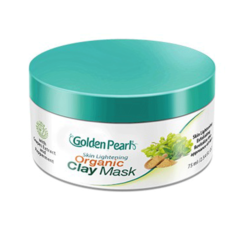 GOLDEN PEARL SKIN LIGHTENING ORGANIC CLAY MASK 75ML