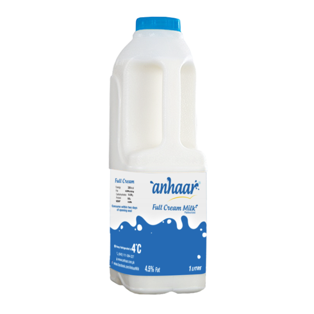 ANHAAR BUFFALO FULL CREAM MILK 1LTR