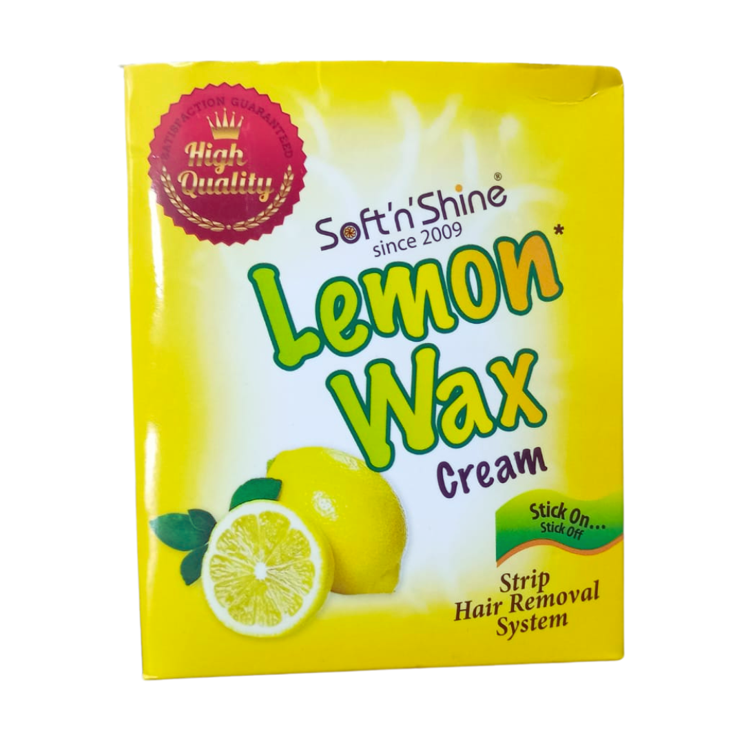 SOFT N SHINE LEMON WAX CREAM 200GM