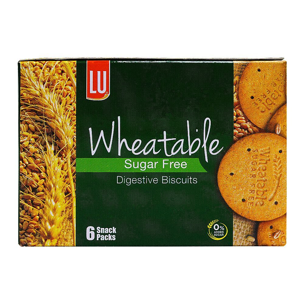 LU WHEATABLE SUGAR FREE DIGESTIVE BISCUITS 6PCS BOX