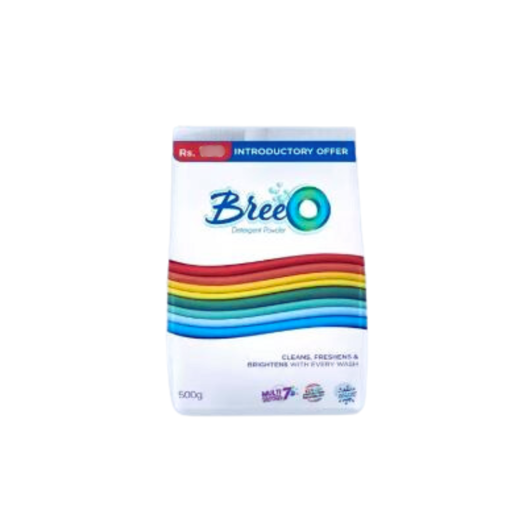 BREEO DETERGENT POWDER 500GM