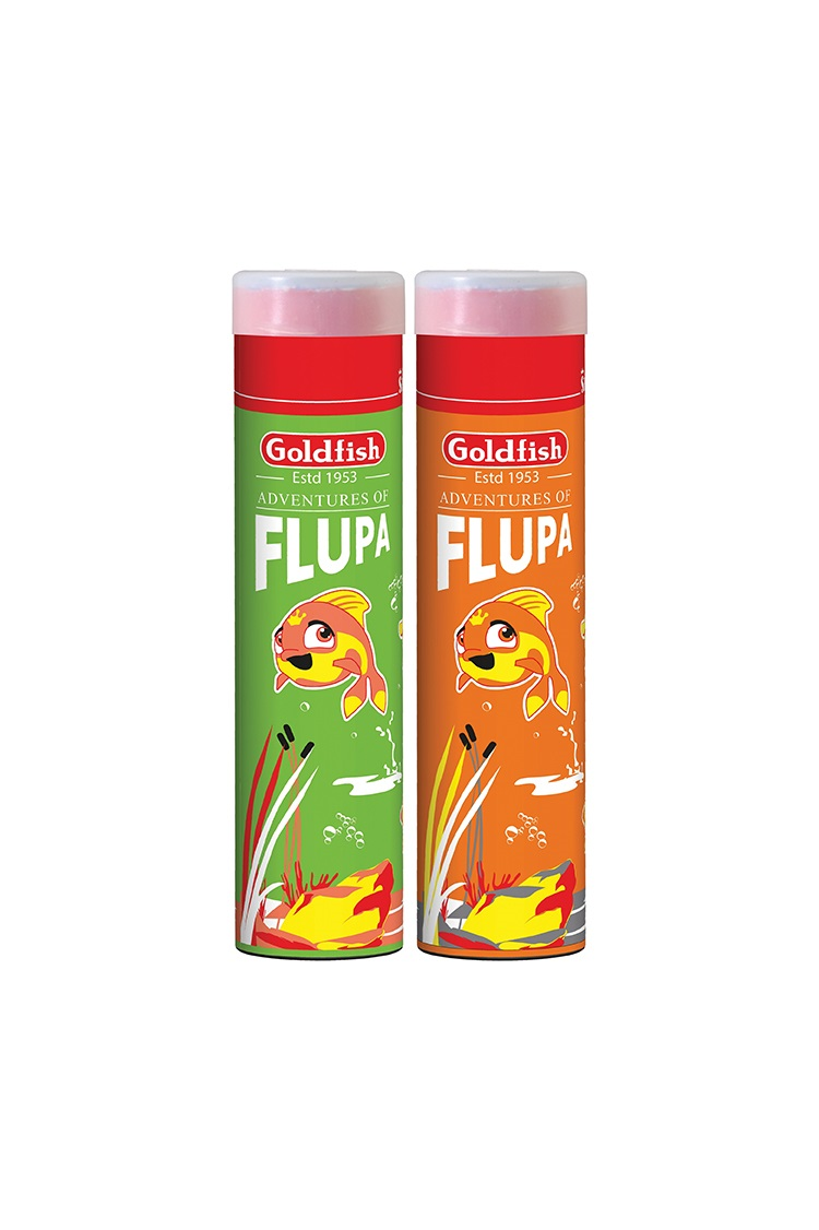 GOLDFISH FLUPA COLOR PENCIL 24 LARGE JAR