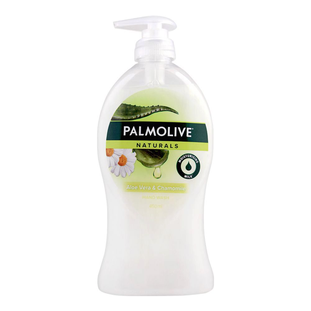 PALMOLIVE NATURALS ALOE VERA & CHAMOMILE HANDWASH 450ML