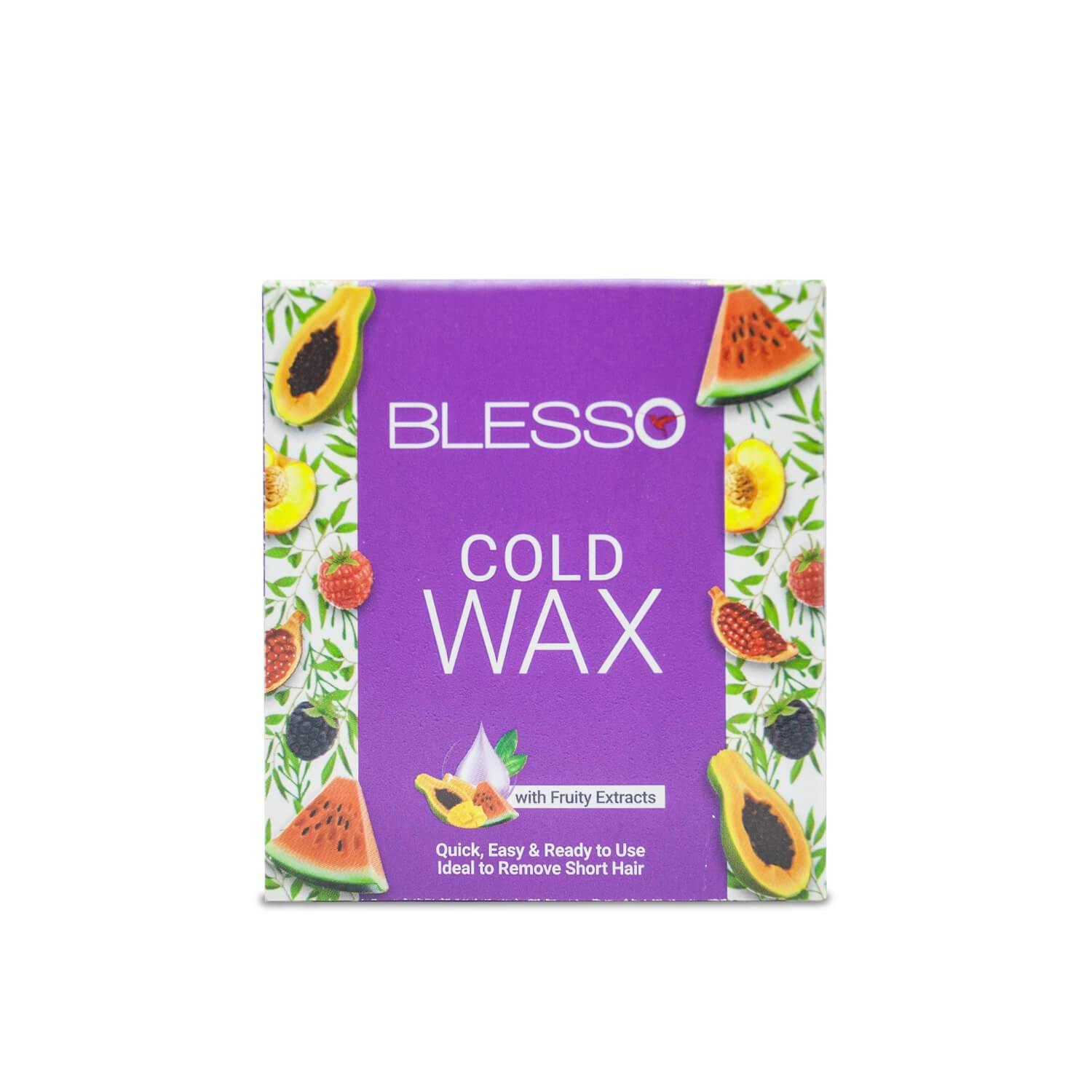 BLESSO COLD WAX WITH FRUITY EXTRACT 125GM