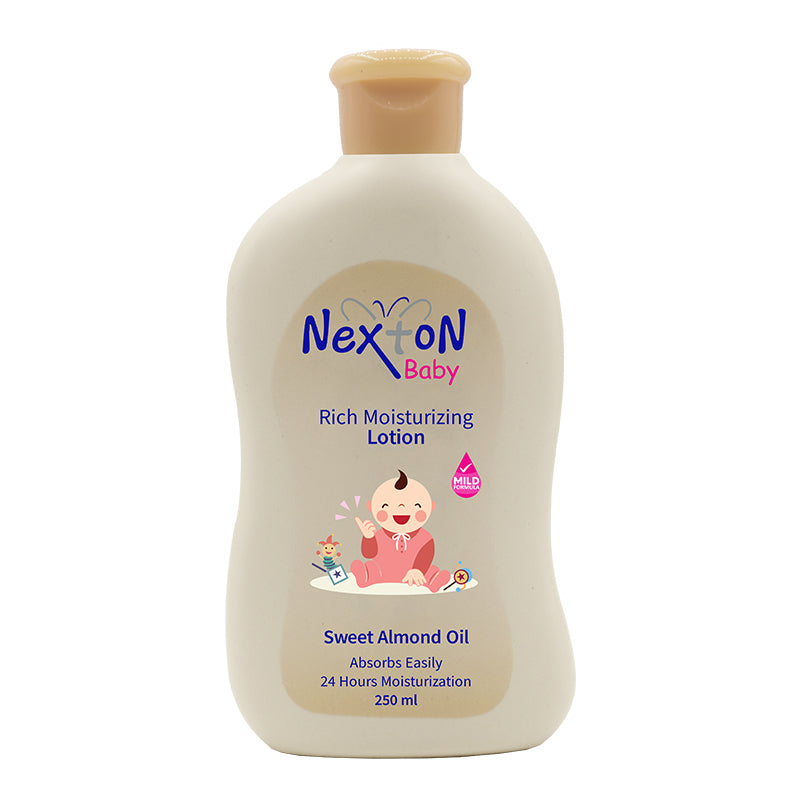 NEXTON BABY LOTION SWEET ALMOND OIL 250ML