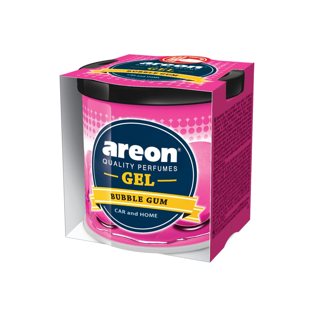 AREON QUALITY PERFUMES GEL BUBBLE GUM 80GM CAN