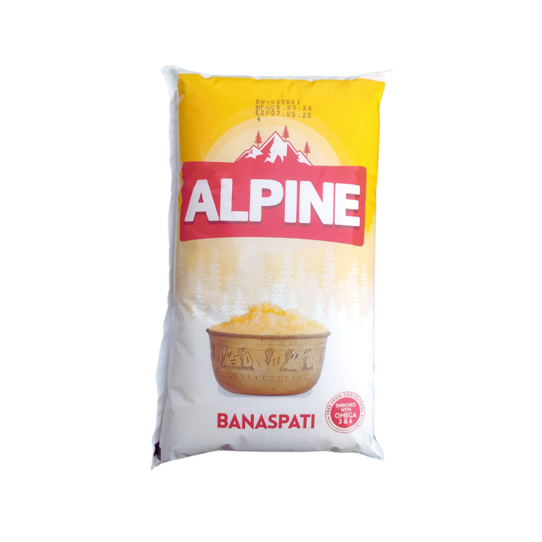 ALPINE BANASPATI GHEE 1KG POUCH