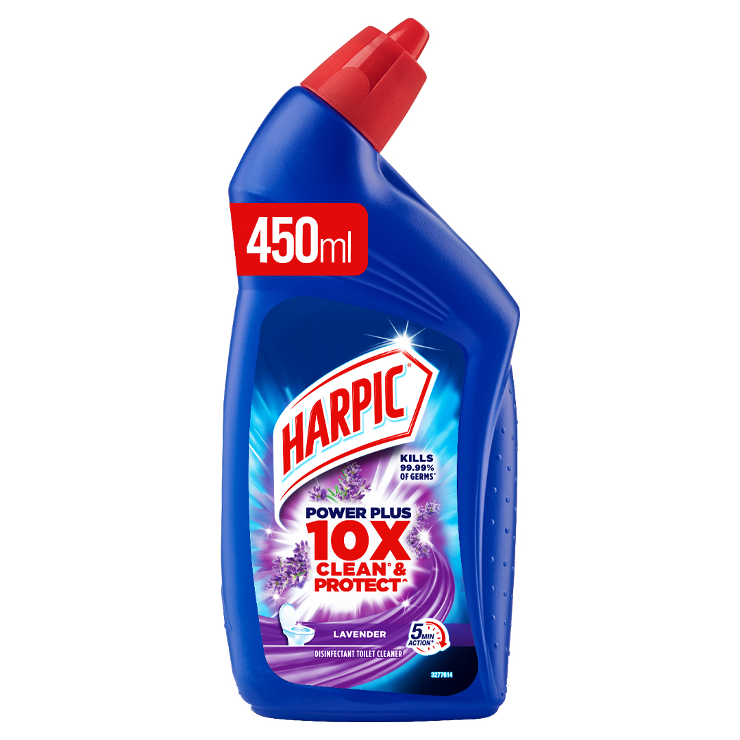 HARPIC POWERPLUS 10X LAVENDER 450ml