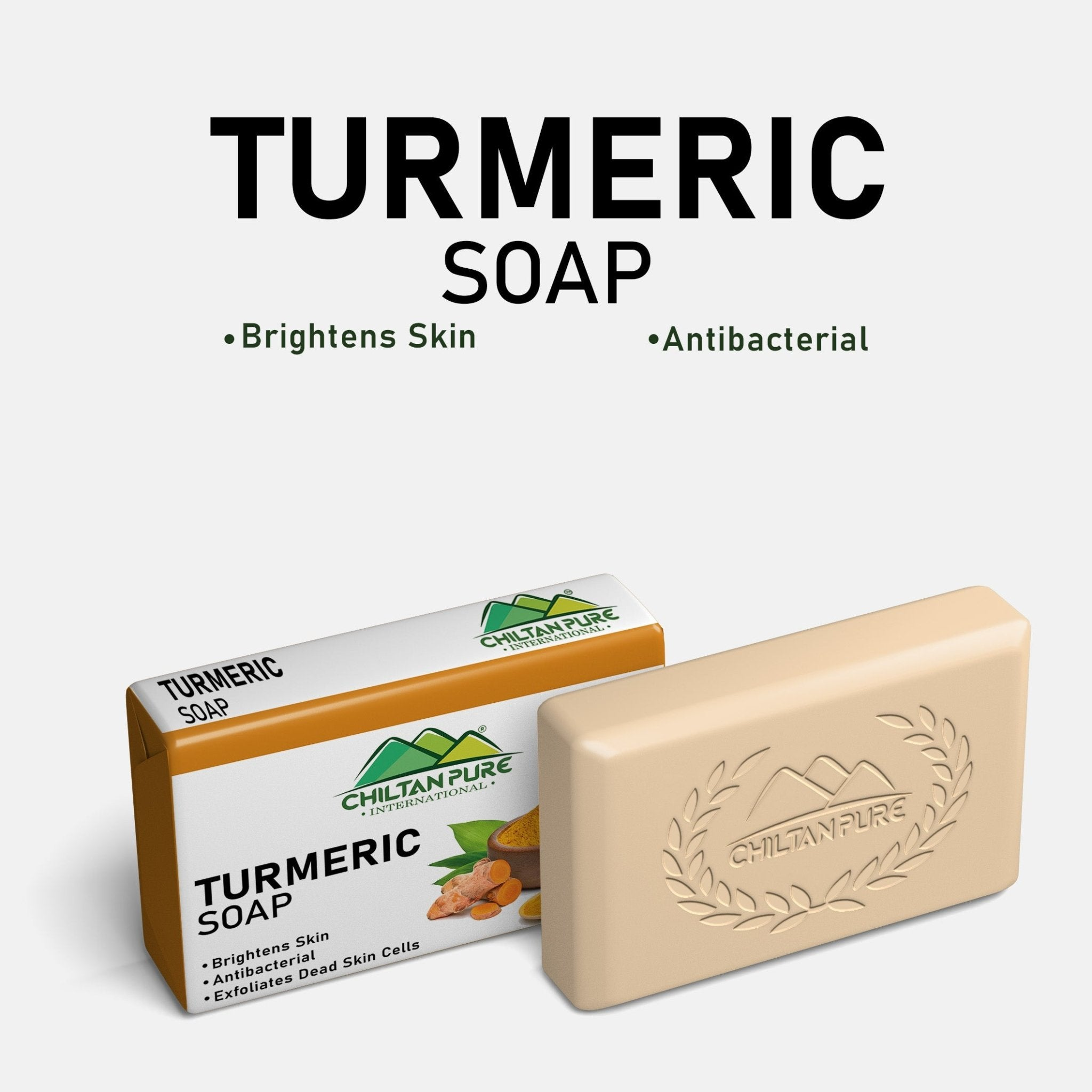 CHILTAN PURE TUMERIC SOAP