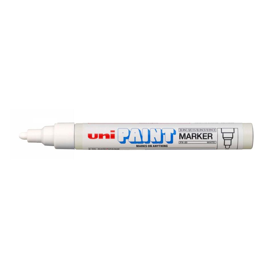 UNI PAINT MARKER WHITE 2.8MM