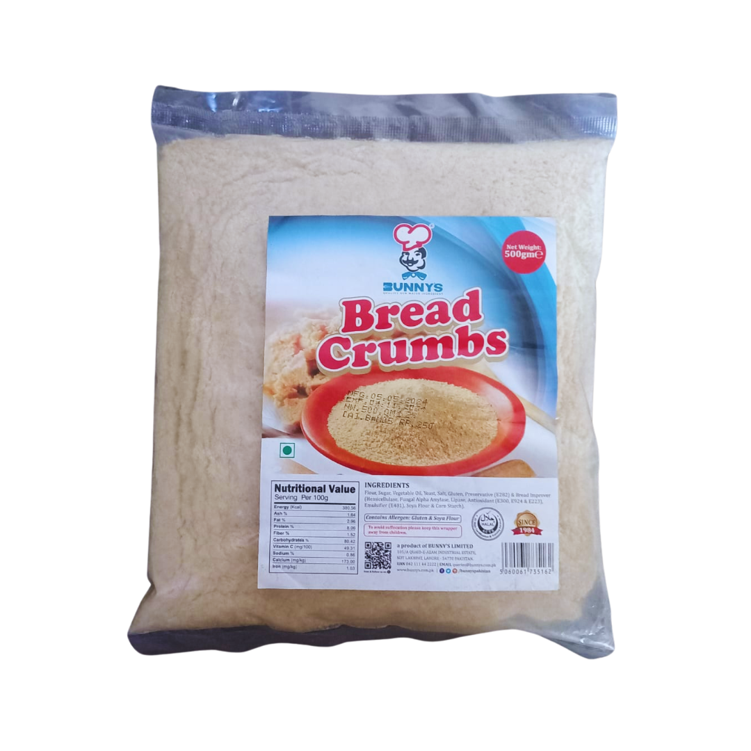 BUNNYS BREAD CRUMBS POUCH 500GM