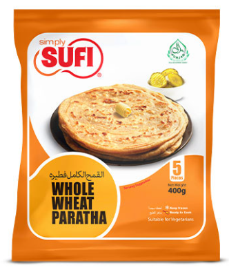 SUFI WHOLE WHEAT PARATHA 400G