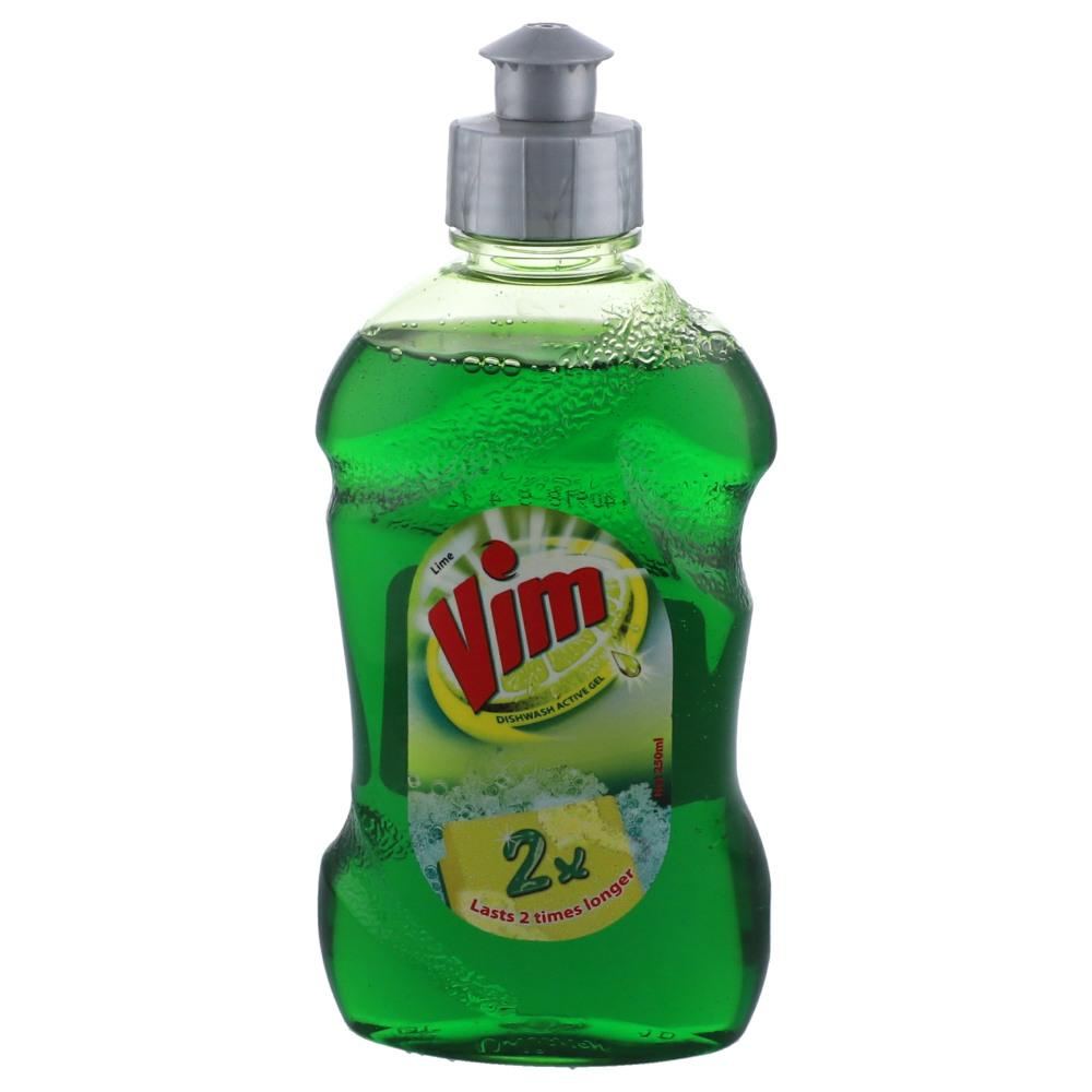 VIM DISHWASH LIME GEL BOTTLE 500ML