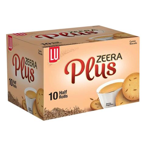 LU ZEERA PLUS BISCUIT 43.2GM 10PCS BOX