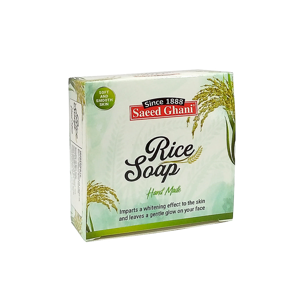 SAEED GHANI RICE SOAP HAND MADE 90GM