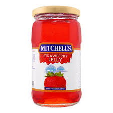 MITCHELLS STRAWBERRY JELLY JAM 450GM